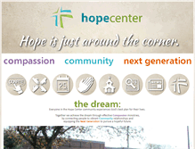 Tablet Screenshot of hopecenterohio.org